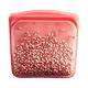 美國Stasher 彩虹系列白金矽膠密封袋-方形紅(食物袋/保鮮袋/收納袋) product thumbnail 3