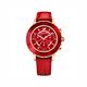 Swarovski 施華洛世奇 Octea Lux Chrono 手錶真皮錶帶, 红色, 玫瑰金色潤飾 product thumbnail 2