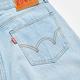 EDWIN 紅標 基本五袋牛仔短褲-男-漂淺藍 product thumbnail 6