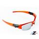 【Z-POLS】兒童專用烤漆質感橘 專業安全電鍍水銀黑PC運動太陽眼鏡(抗UV400紫外線舒適框體設計) product thumbnail 5