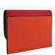 COACH 紅色皮革壓紋證件三卡名片夾 product thumbnail 2