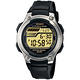 CASIO 兩地時間元氣休閒數字錶(W-212H-9A)-黃面 product thumbnail 2