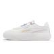 Puma 休閒鞋 Tori Pixie 女鞋 白 粉紫 微增高 厚底 皮革 基本款 小白鞋 38761101 product thumbnail 2