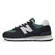 New Balance 休閒鞋 574 男鞋 女鞋 黑 灰質 麂皮 網布 經典 情侶鞋 NB U574MGH-D product thumbnail 2