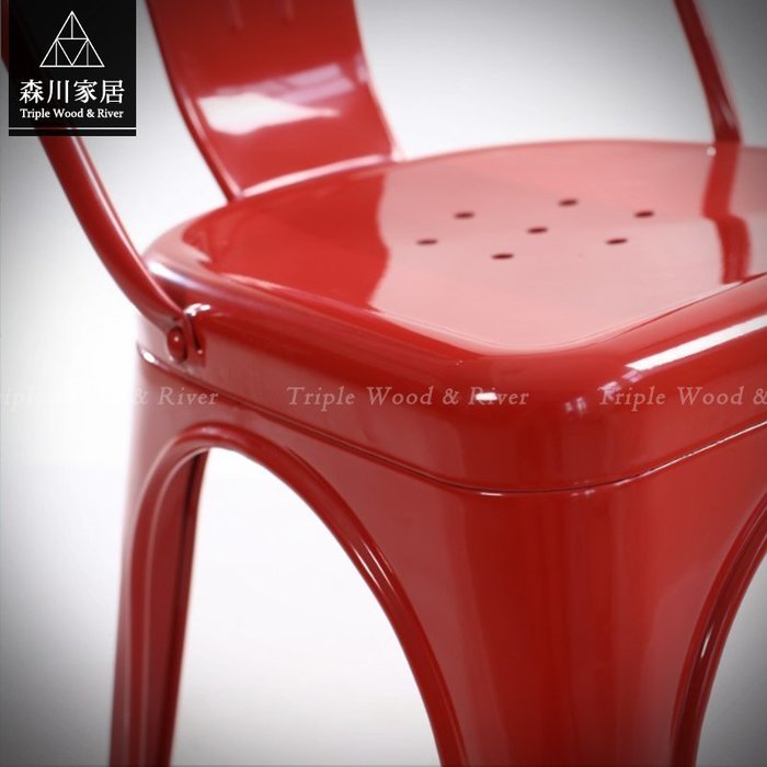 《森川家居》LRC-05RC09-美式工業LOFT鐵藝TOLIX椅(扶手款) 餐廳咖啡廳民宿品東西/休閒椅/IKEA復古