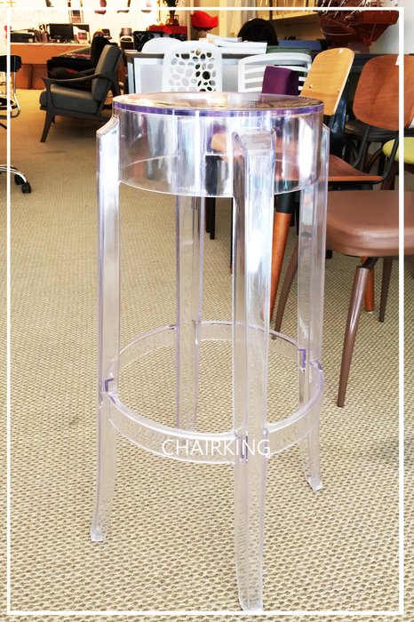 [ 椅子王 ] ---Kartell Charles Ghost Stool ，復刻版《特價》