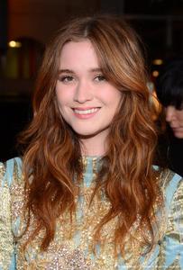 Alice Englert, right, writer/director/cast member in Bad