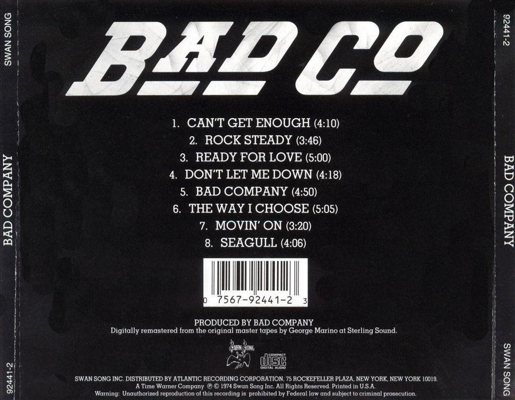 Bad Company - Ready For Love 