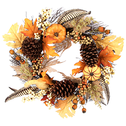 Way to Celebrate Thanksgiving Wreath