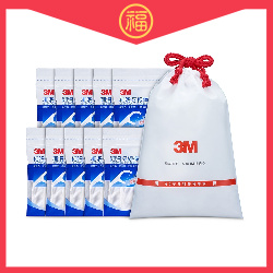 3M 單線細滑牙線棒散裝箱購超值組1500支入+漱口水500mlx2