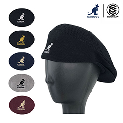 KANGOL504透氣鴨舌帽