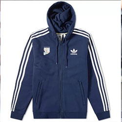 adidas Originals 愛迪達 藍色外套