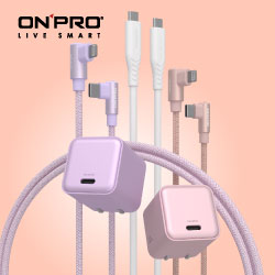 ONPRO UC-GAN65W 氮化鎵GaN 65W 3孔PD快充充電器【Pro