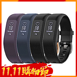 GARMIN Vivosmart 3 智慧健身心率手環 (黑 