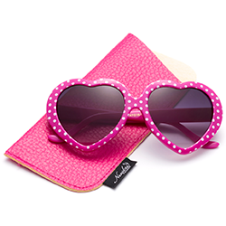 Newbee Fashion-Kids Heart Sunglasses