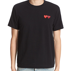 Twin Hearts Slim Fit Jersey T-Shirt