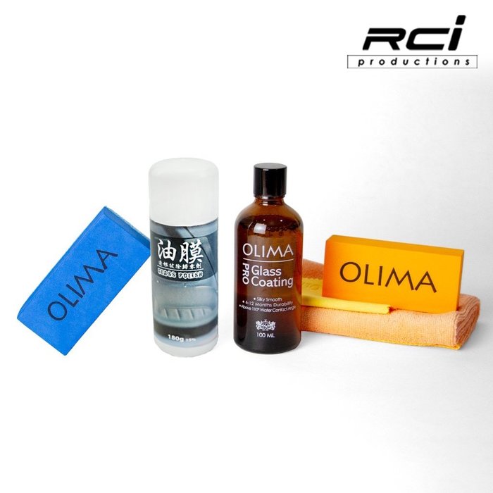 OLIMA Pro長效玻璃鍍膜撥水劑 隱形雨刷