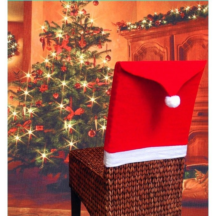 聖誕節餐桌氛圍感飾椅罩