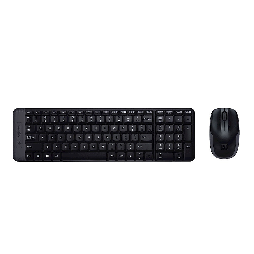 (兩入組)羅技 MK220 無線鍵盤滑鼠組合