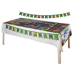 Sunny Anderson Football Table Runner & Banner Kit