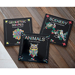 Adult Coloring Book Set