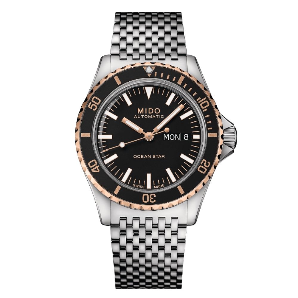 MIDO美度 官方授權經銷商M3 OCEAN STAR海洋之星 復刻潛水機械腕錶 40.5mm/M0268302105100