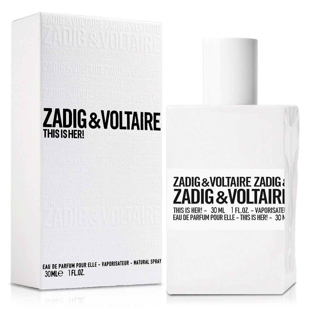 ZADIG & VOLTAIRE 搖滾戀人女性淡香精30ml