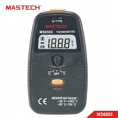 MASTECH 邁世 MS6500 數字溫度計 -50℃～750℃ 現貨