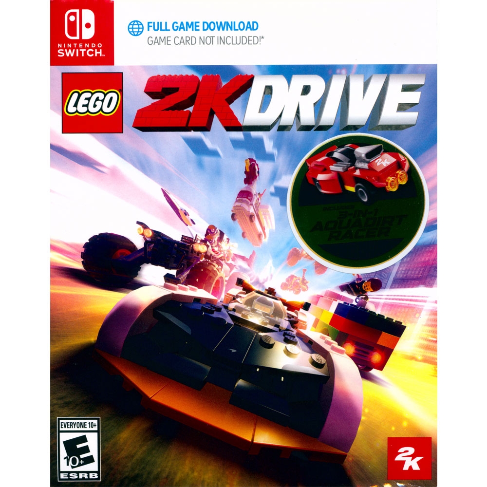 樂高2K 飆風賽車 LEGO 2K DRIVE - NS SWITCH 中英文美版 盒裝序號