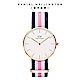 Daniel Wellington DW 手錶 Classic Southampton 36mm藍白粉織紋錶 DW00100034 product thumbnail 1