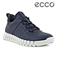 ECCO GRUUV M 樂步輕便經典皮革休閒鞋 男鞋 海洋藍 product thumbnail 1