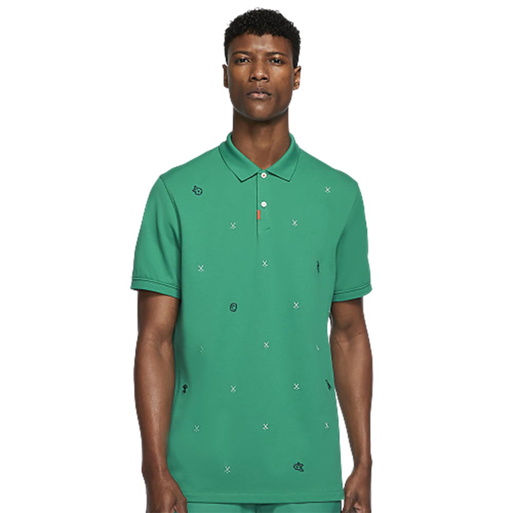 Nike Golf 經典幸運符號 短袖POLO衫 綠 CI9783-370