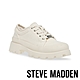 STEVE MADDEN-MT FUJI 拼接鋸齒帆布厚底鞋-米杏色 product thumbnail 1