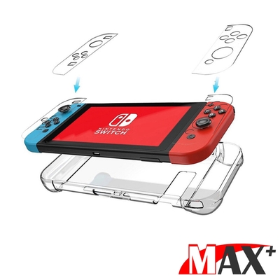 MAX+ 任天堂 Switch 超輕薄水晶保護硬殼