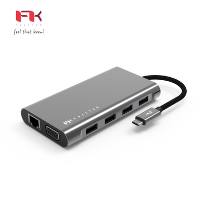 Feeltek 11合1 USB-C 多功能集線器(Mega-Dock)