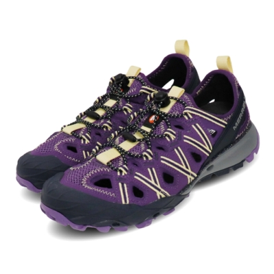 Merrell 兩用鞋 Choprock Shandal 女鞋 水陸兩棲 快速扣 好穿脫 耐磨 黃金大底 紫 黃 ML034174