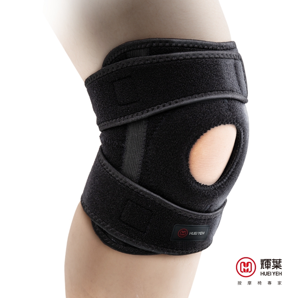 【輝葉】 石墨烯可調式透氣竹炭護膝1入 HY-9901A