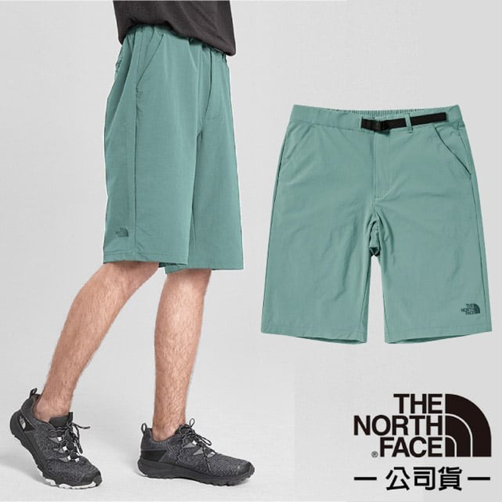 美國 The North Face 男 FlashDry 可調閃電快排登山抗臭短褲(抗UPF50+)_46KZ-A9L 哥布林藍