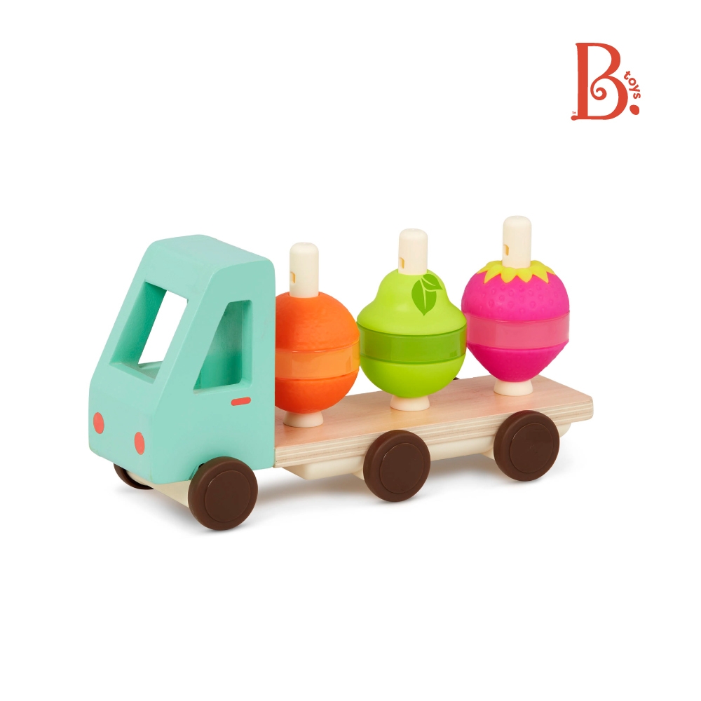B.Toys 疊高高鮮果切片拖板車