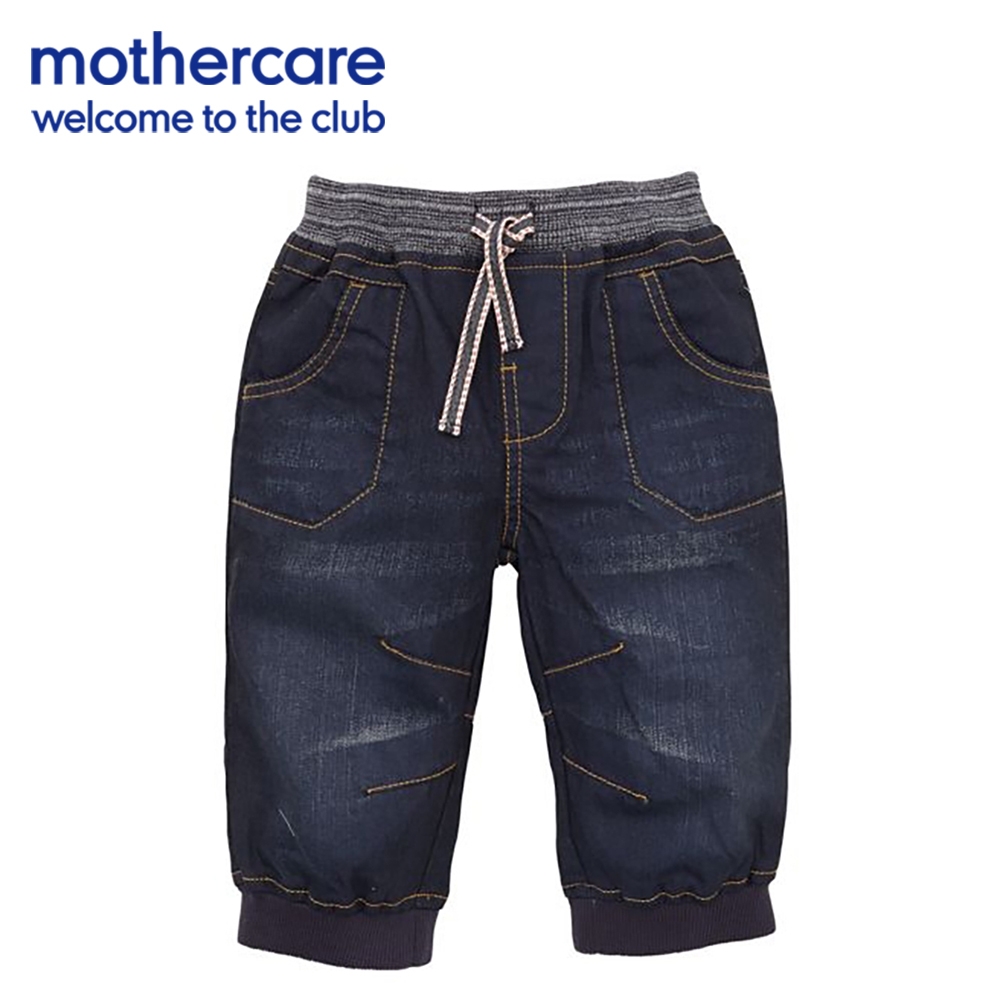 mothercare 專櫃童裝 單寧鬆緊縮口牛仔褲/長褲 (3-7歲)