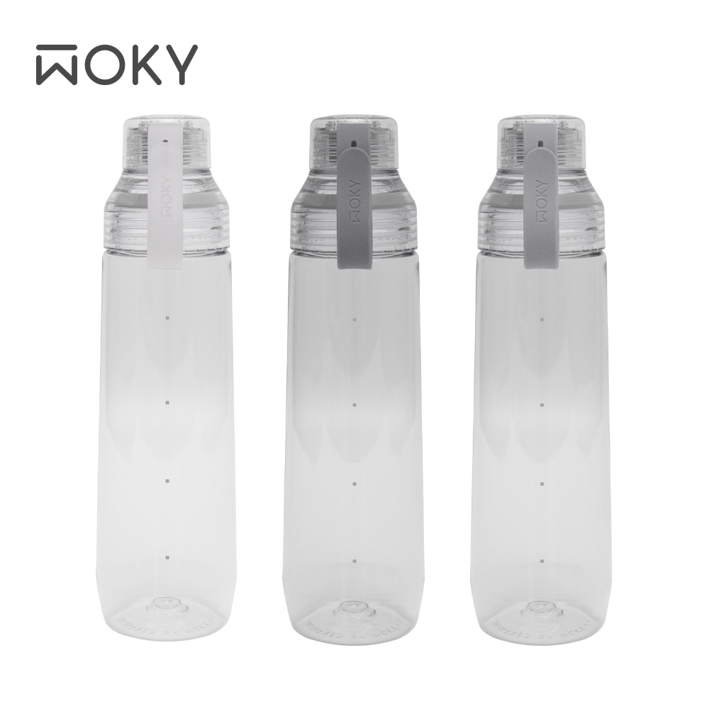 【WOKY 沃廚】ECOZEN 透明瓶800ml