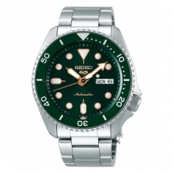 SEIKO 5 sport運動潮流機械腕錶/綠面4R36-07G0G(SRPD63K1)