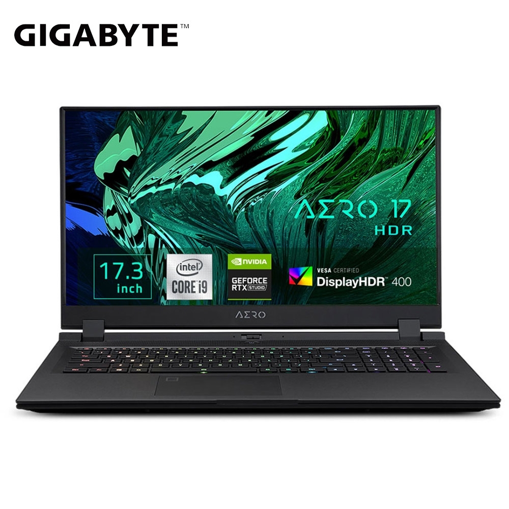 GIGABYTE 技嘉 AERO 17 HDR YC 17.3吋創作者筆電(i9-10980HK/RTX3080/64G/2TB SSD/Win 10P)技嘉 輕薄 AERO系列