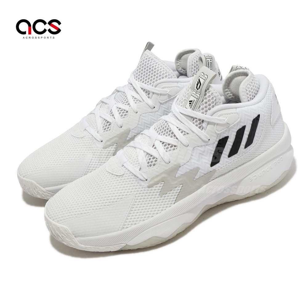 adidas 籃球鞋 Dame 8 男鞋 白 黑 Lillard 里拉德 8代 ADMIT ONE 愛迪達 GY6462