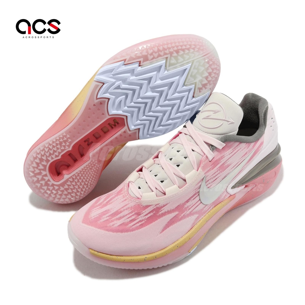 Nike 籃球鞋Air Zoom G T Cut 2 EP 粉紅Pearl Pink 男鞋DJ6013-602