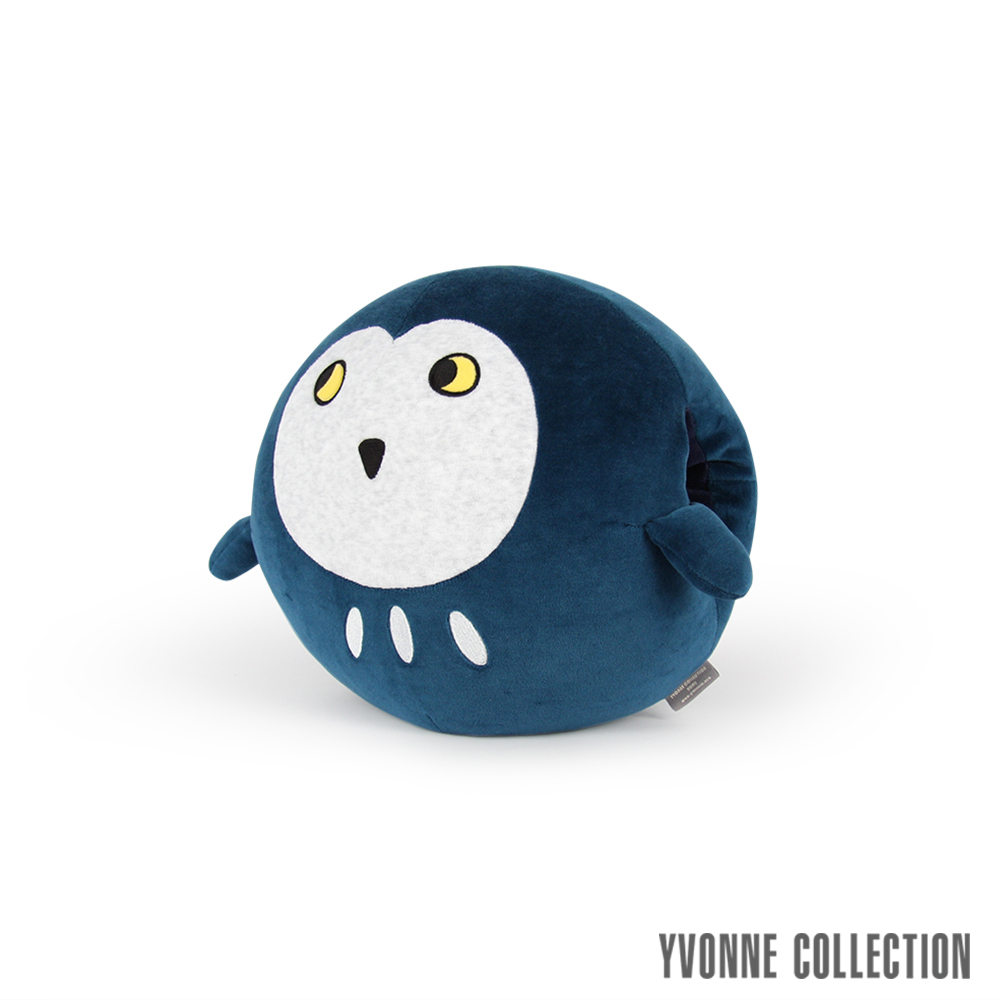 Yvonne Collection 貓頭鷹暖手枕- 深藍