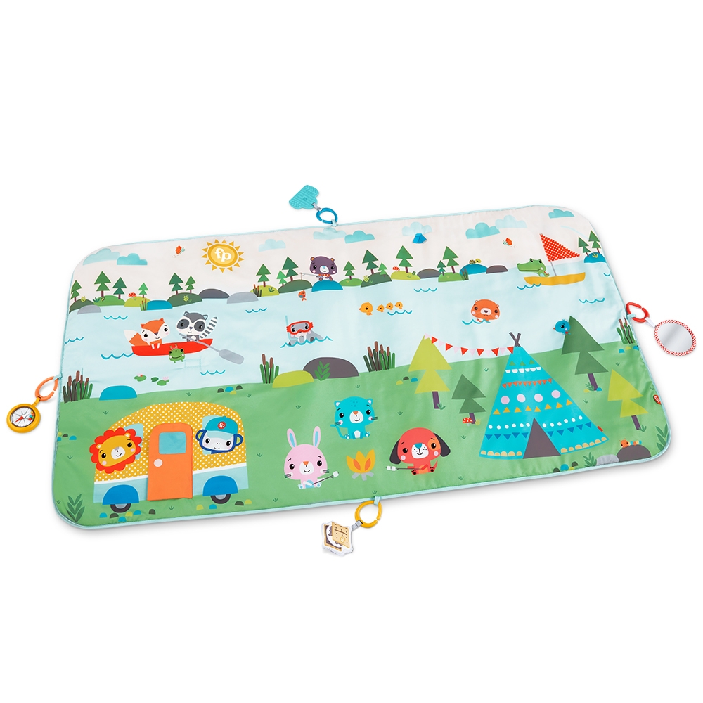 奇哥 Fisher-Price 費雪 加大版冒險之旅遊戲墊 (152x81cm)