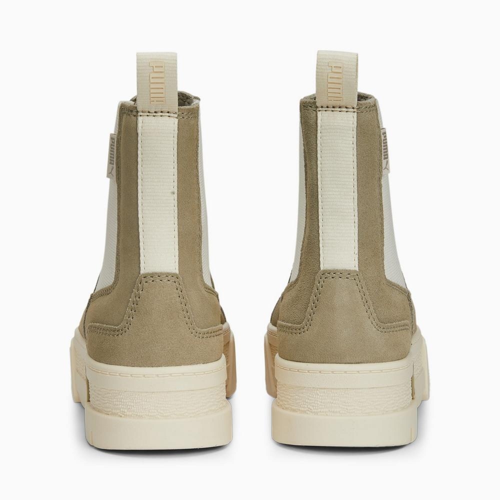 PUMA Mayze Chelsea Suede Wns 女休閒鞋-卡其色-38282905 | 休閒鞋