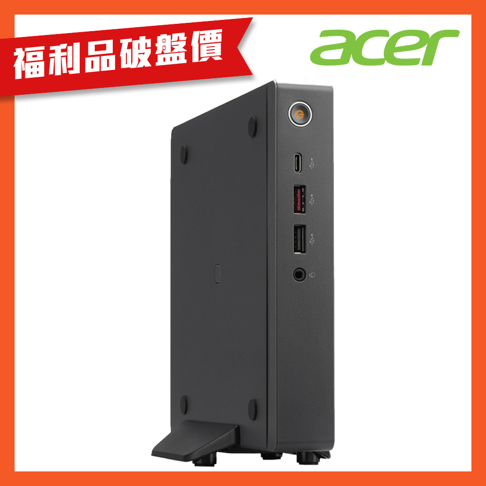 (福利品)Acer 宏碁 RB610 5核心桌上型電腦(Celeron 7305/4GB/128GB UFS/Win11 Pro)