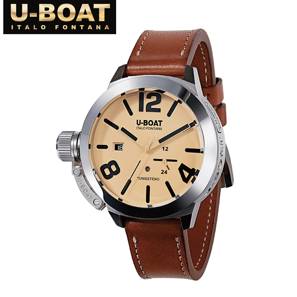 【U-Boat】8071 經典45 鎢合金機械潛水腕錶 自動上鍊45mm